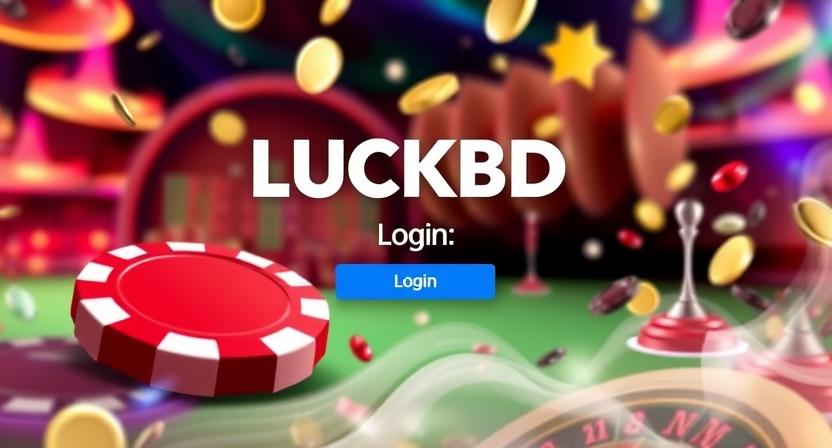 Clean and intuitive LUCKBD login interface