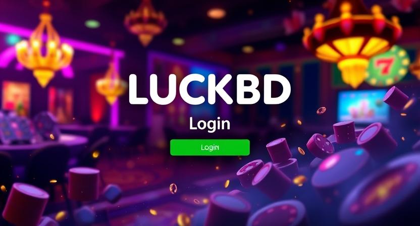 LUCKBD login with advanced security features